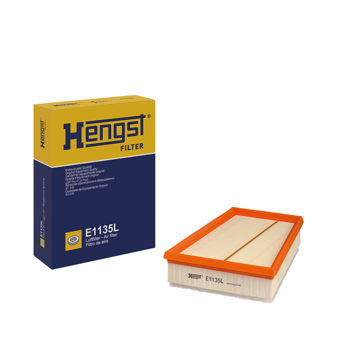 HENGST FILTER Luftfilter e1135l Filterindsats 58mm for MERCEDES-BENZ RENAULT
