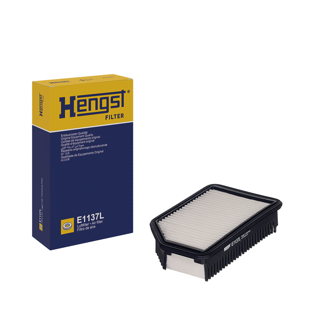 HENGST FILTER Luftfilter e1137l Filterindsats 51mm for HYUNDAI KIA