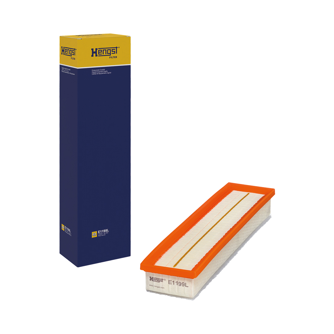 HENGST FILTER Luftfilter e1199l Filterindsats 60mm for PEUGEOT PEUGEOT (DF-PSA)