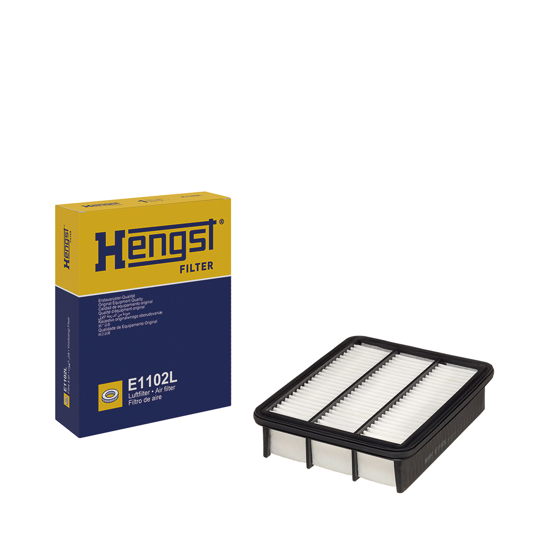 HENGST FILTER Luftfilter e1102l Filterindsats 53mm for MAZDA