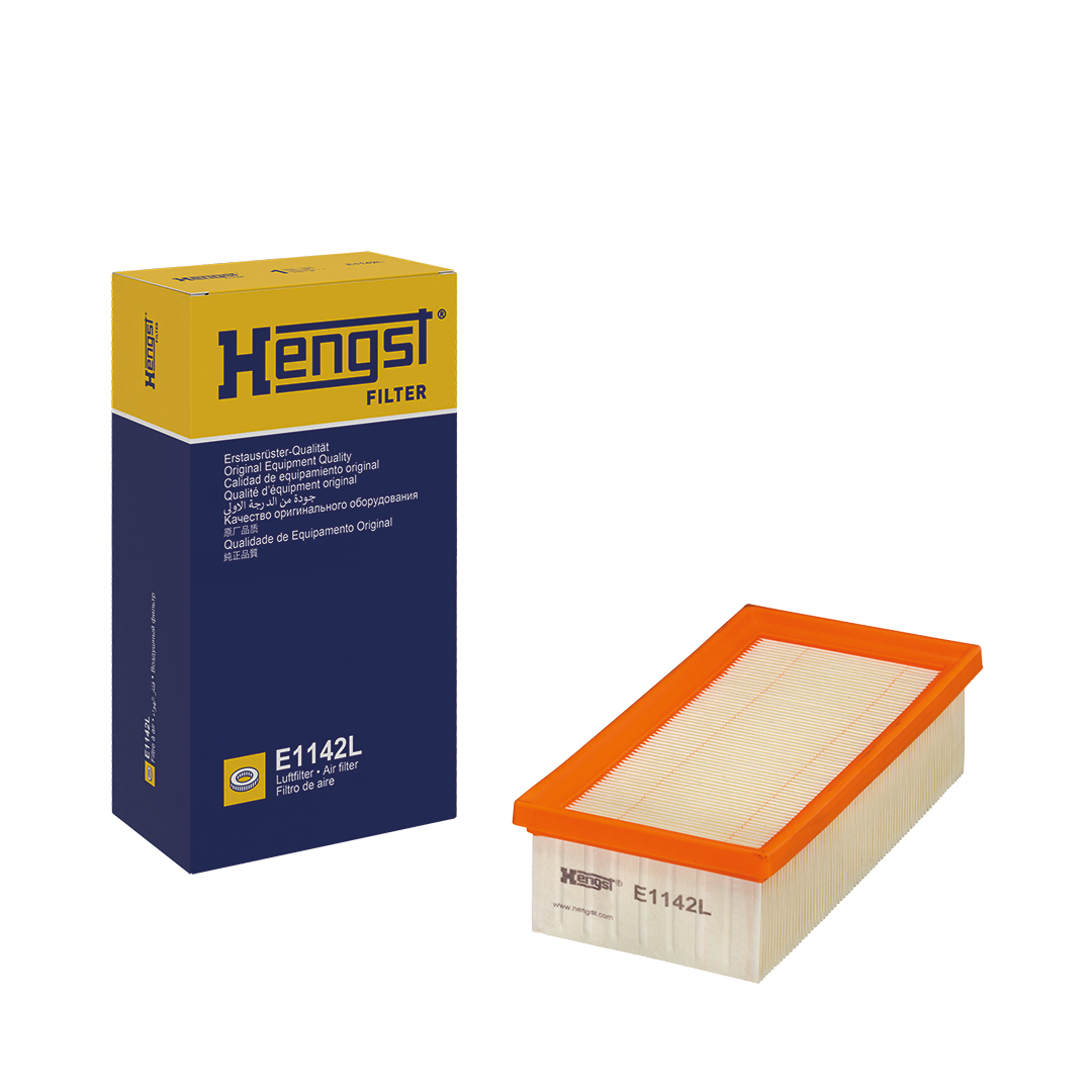 HENGST FILTER Luftfilter e1142l Filterindsats 58mm for GENERAL MOTORS PEUGEOT