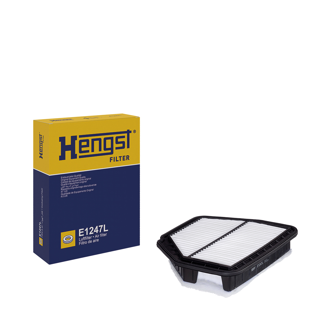 HENGST FILTER Luftfilter e1247l Filterindsats 66mm for OPEL GENERAL MOTORS