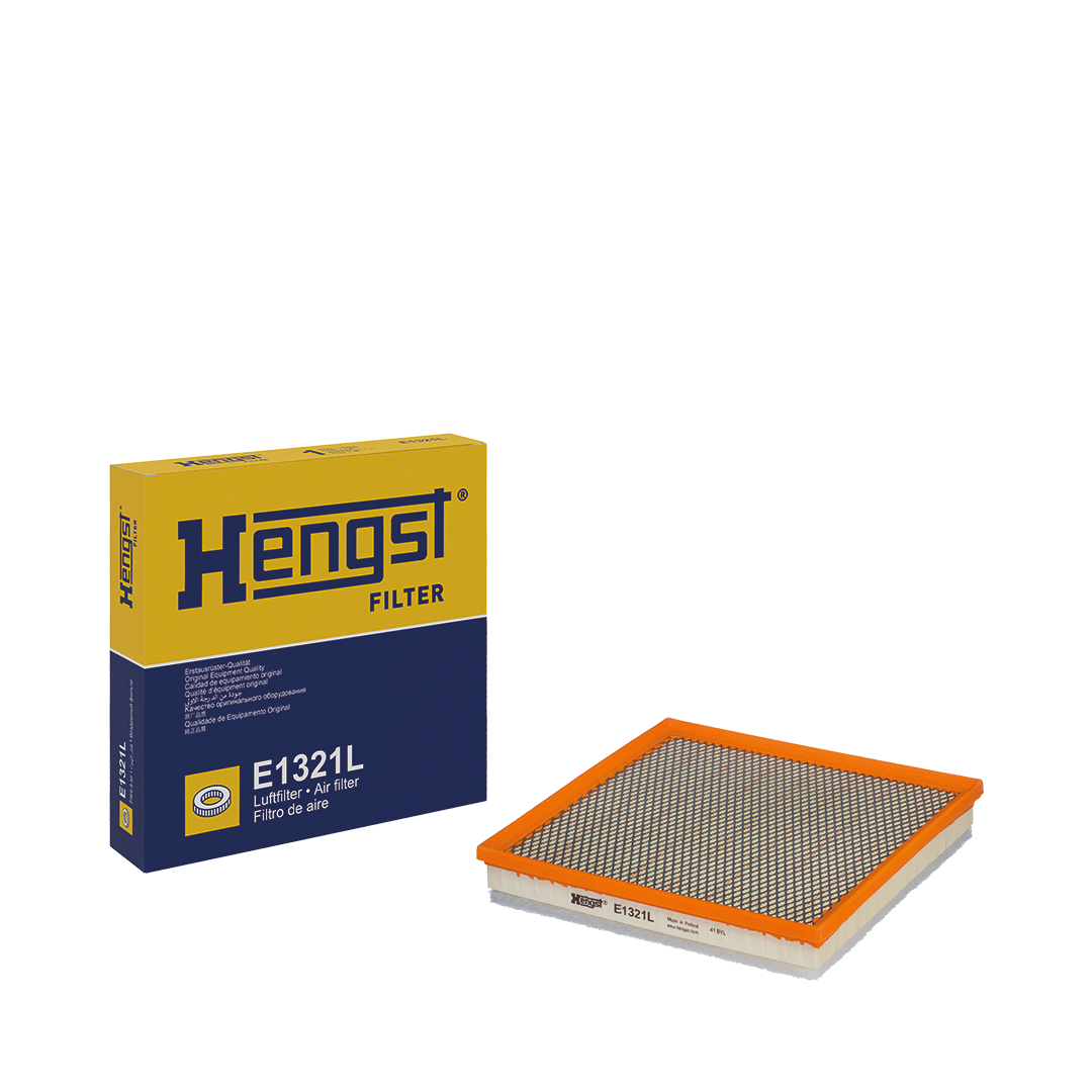 HENGST FILTER Luftfilter e1321l Filterindsats 45mm for OPEL CHEVROLET (SGM) GENERAL MOTORS