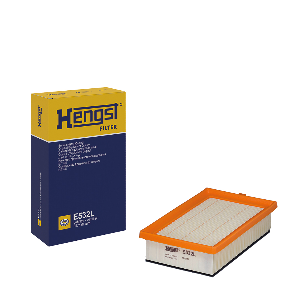 HENGST FILTER Luftfilter e532l Filterindsats 59mm for FIAT