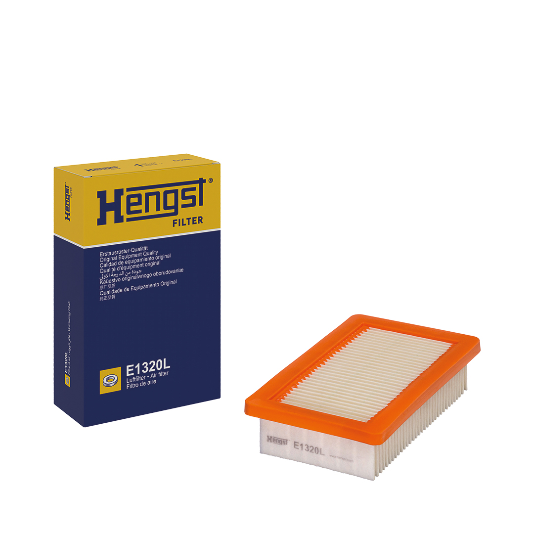 HENGST FILTER Luftfilter e1320l Filterindsats 53mm for MERCEDES-BENZ RENAULT