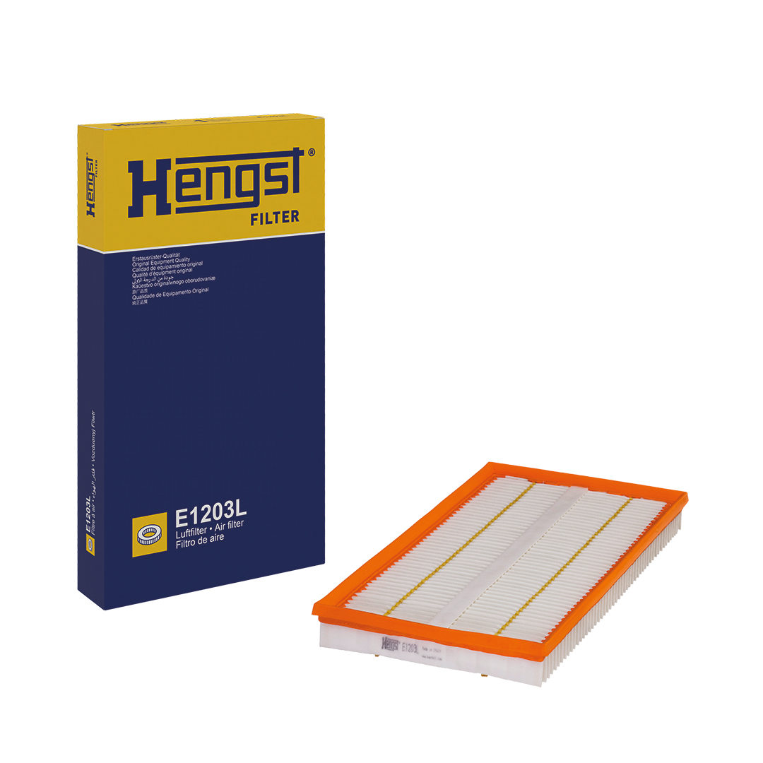 HENGST FILTER Luftfilter e1203l Filterindsats 42mm for MERCEDES-BENZ