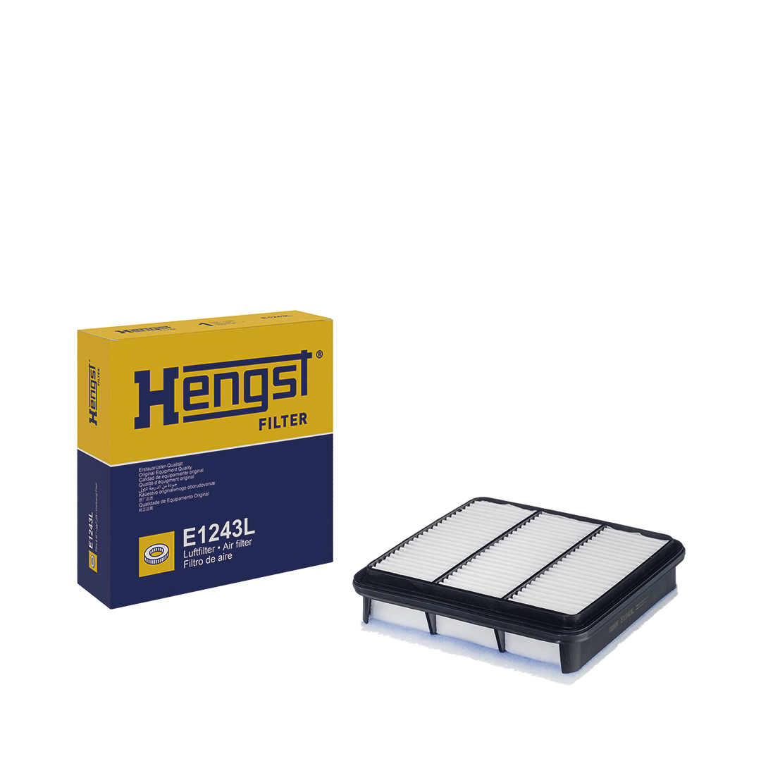 HENGST FILTER Luftfilter e1243l Filterindsats 67mm for ISUZU MITSUBISHI