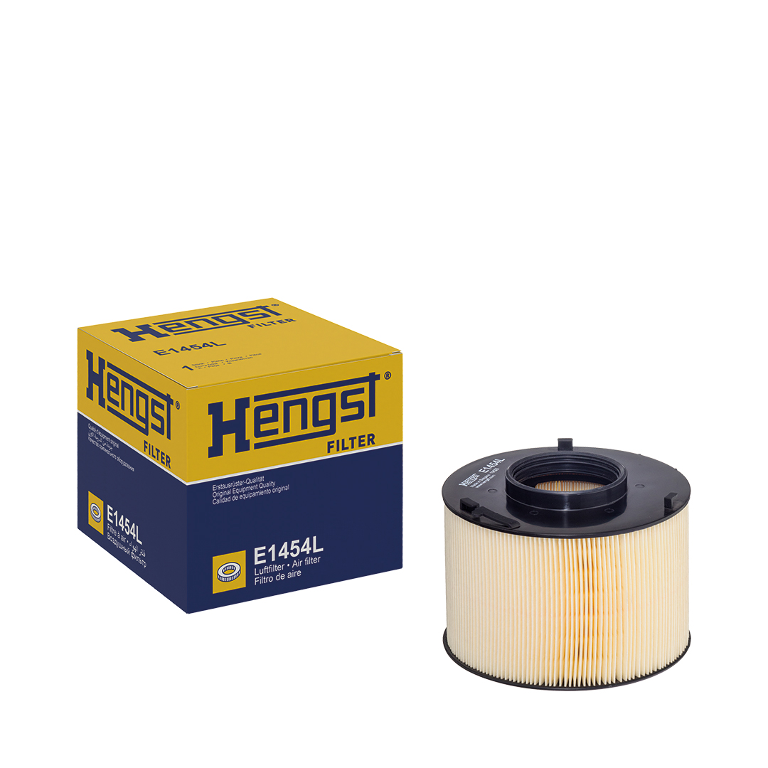 HENGST FILTER Luftfilter e1454l Filterindsats 125mm for VAG AUDI (FAW)