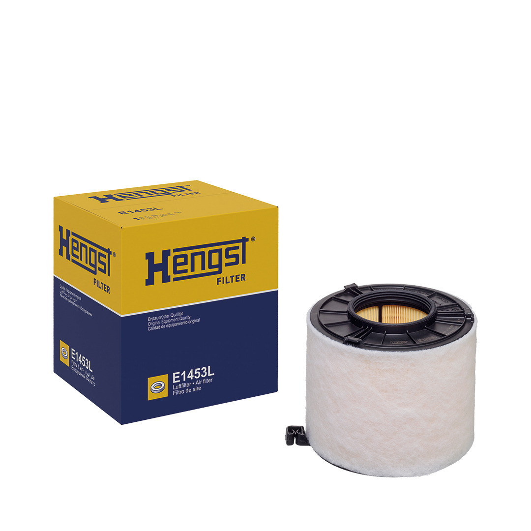 HENGST FILTER Luftfilter e1453l Filterindsats 155mm for VAG