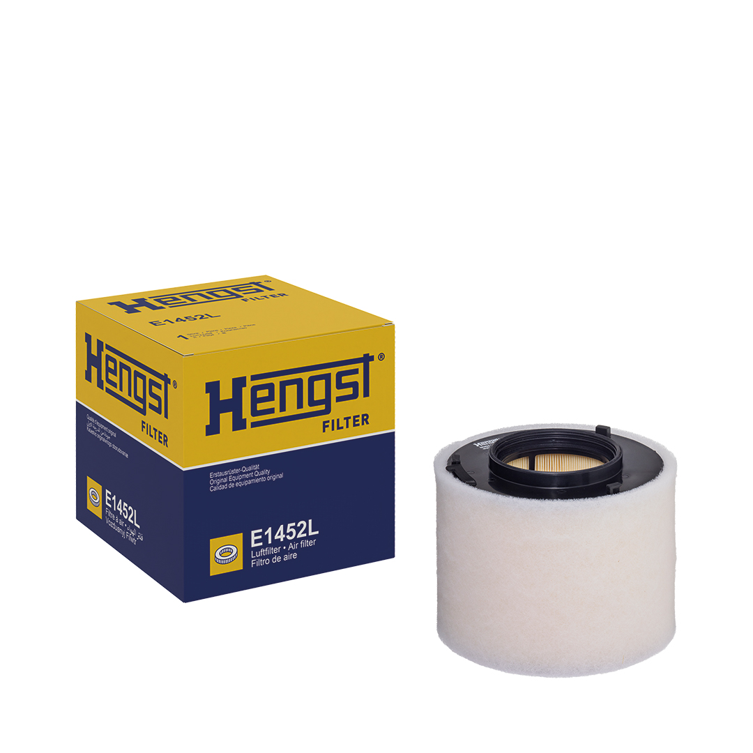 HENGST FILTER Luftfilter e1452l Filterindsats 152mm for VAG