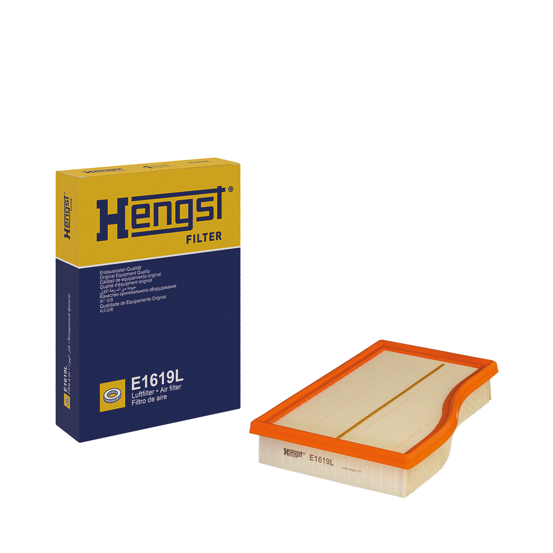 HENGST FILTER Luftfilter e1619l Filterindsats 47mm for MERCEDES-BENZ