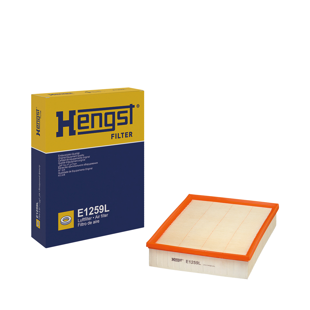 HENGST FILTER Luftfilter e1259l Filterindsats 58mm for CHRYSLER FIAT