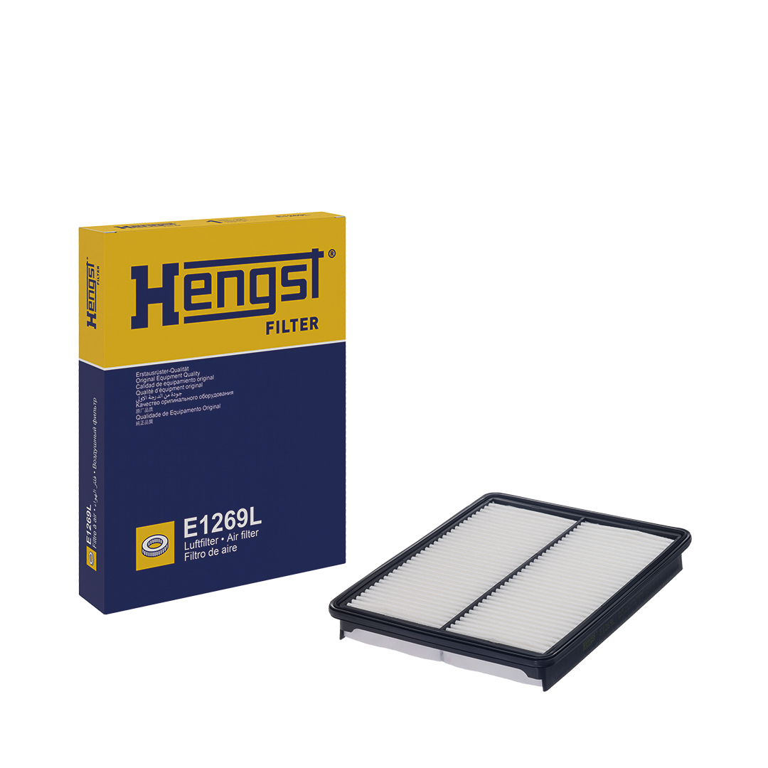 HENGST FILTER Luftfilter e1269l Filterindsats 37mm for KIA