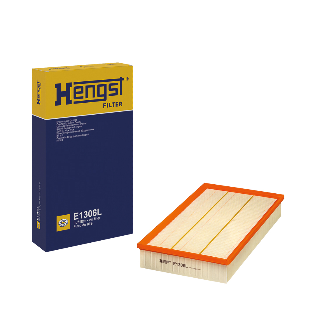 HENGST FILTER Luftfilter e1306l Filterindsats 58mm for VAG
