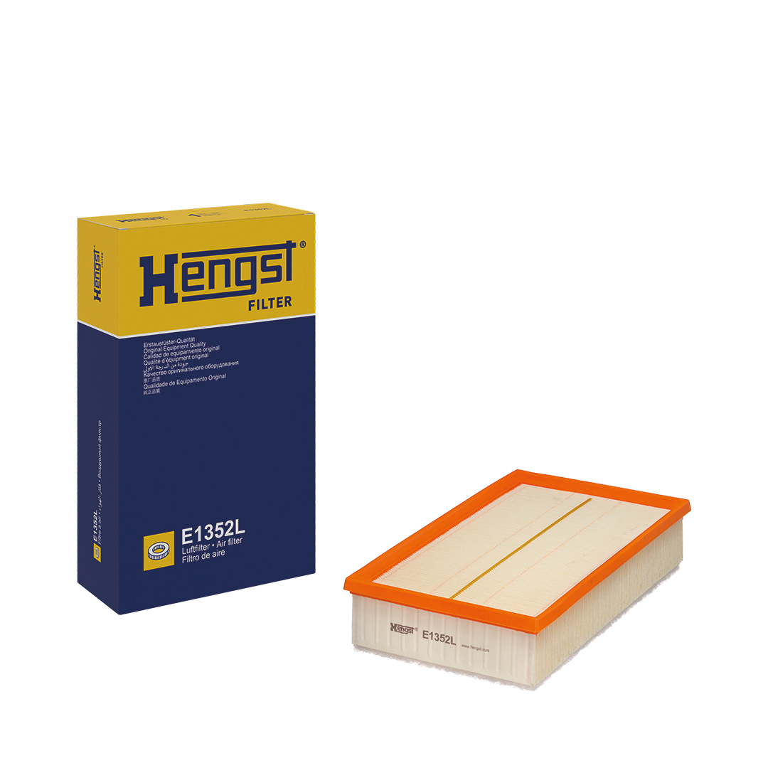 HENGST FILTER Luftfilter e1352l Filterindsats 71mm for VAG