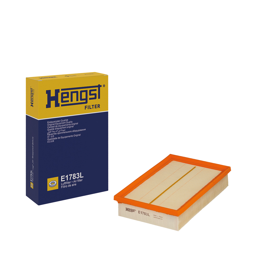 HENGST FILTER Luftfilter e1783l Filterindsats 50mm for FORD