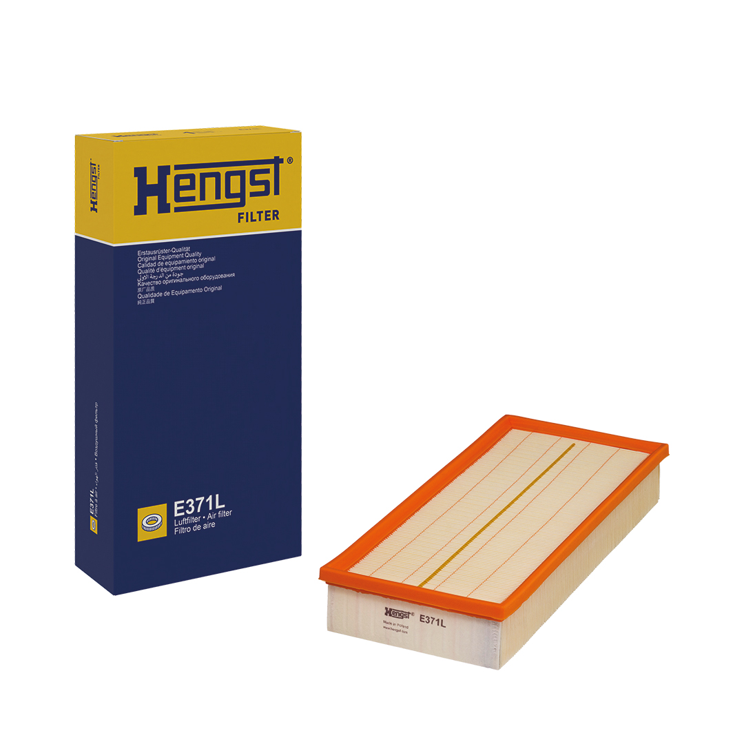 HENGST FILTER Luftfilter e371l Filterindsats 60mm for MERCEDES-BENZ