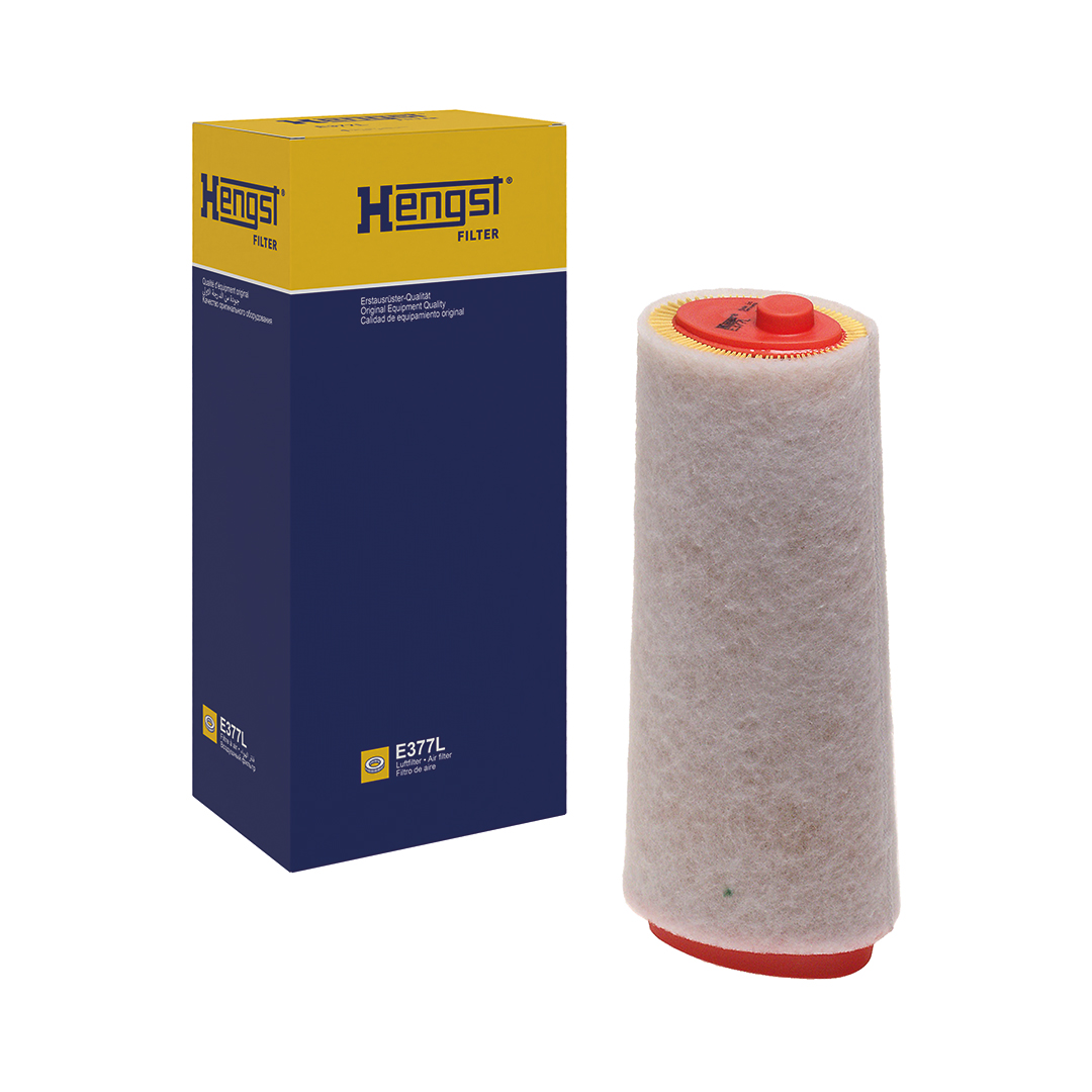 HENGST FILTER Luftfilter e377l Filterindsats 377mm for BMW LAND ROVER