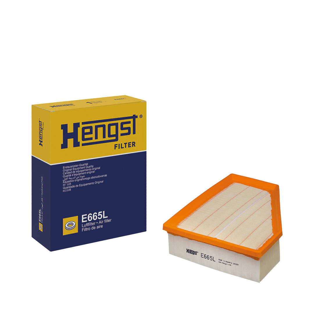 HENGST FILTER Luftfilter e665l Filterindsats 62mm for VAG