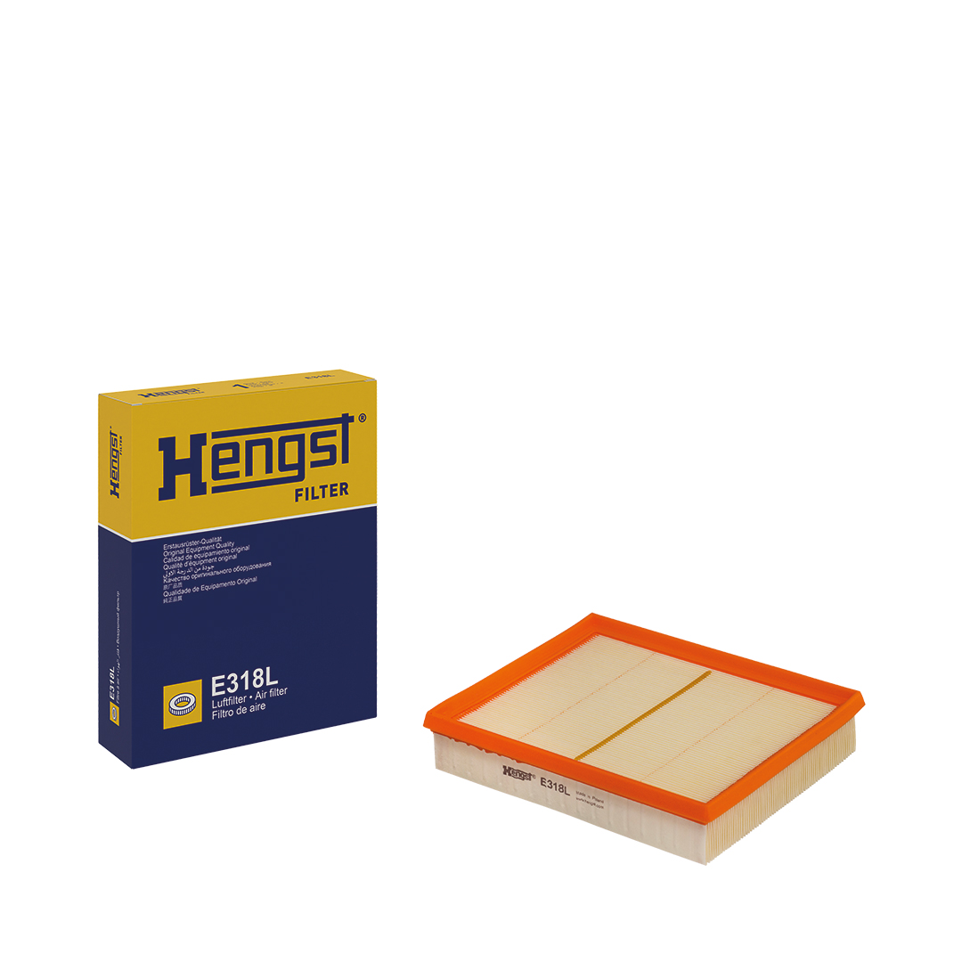 HENGST FILTER Luftfilter e318l Filterindsats 46mm for MERCEDES-BENZ