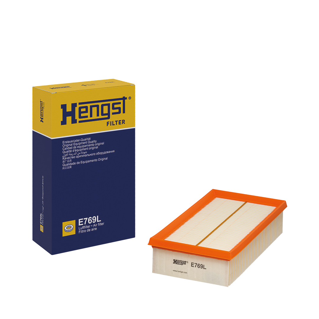 HENGST FILTER Luftfilter e769l Filterindsats 58mm for NISSAN RENAULT