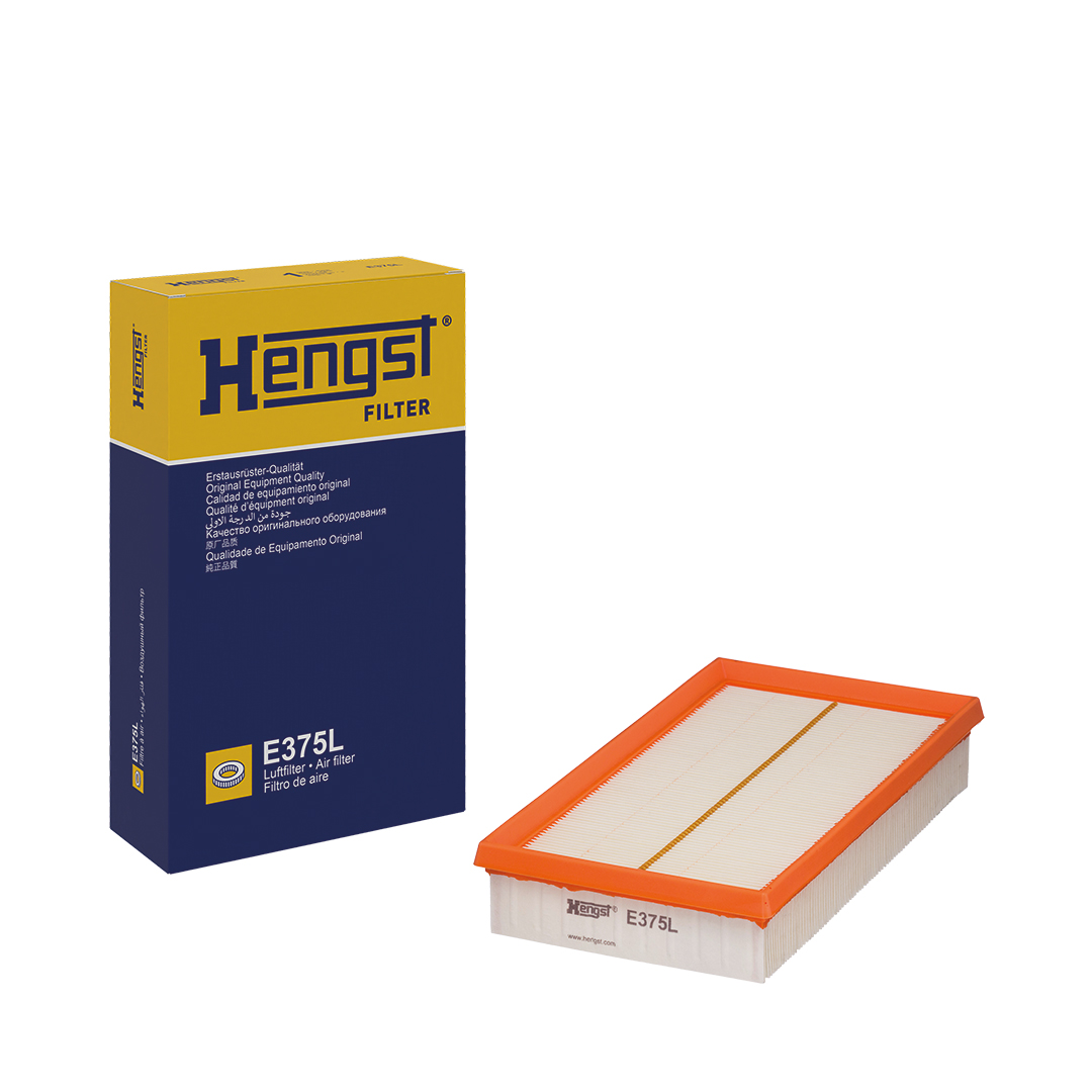 HENGST FILTER Luftfilter e375l Filterindsats 37mm for FORD