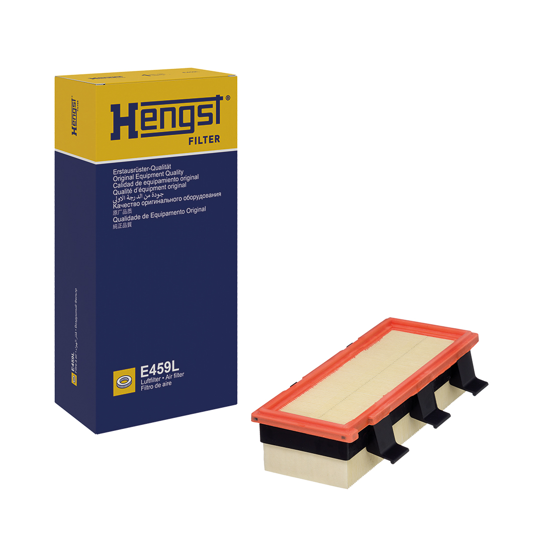 HENGST FILTER Luftfilter e459l Filterindsats 63mm for RENAULT