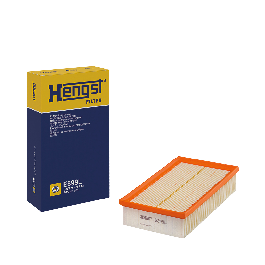 HENGST FILTER Luftfilter e899l Filterindsats 57mm for FORD RENAULT TRUCKS