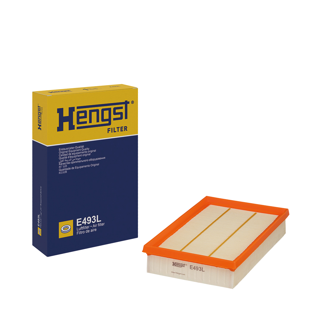 HENGST FILTER Luftfilter e493l Filterindsats 51mm for FIAT