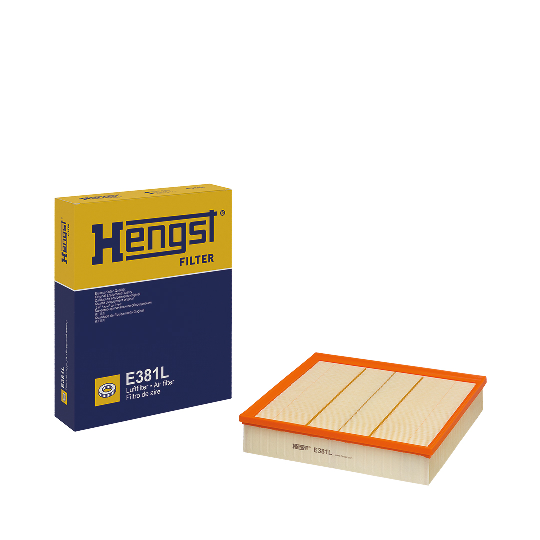 HENGST FILTER Luftfilter e381l Filterindsats 58mm for VAG