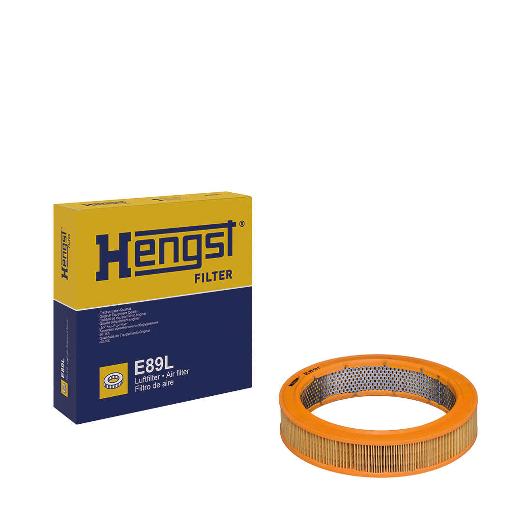 HENGST FILTER Luftfilter e89l Filterindsats 62mm for SAAB FORD GENERAL MOTORS GURGEL CITROËN VAG