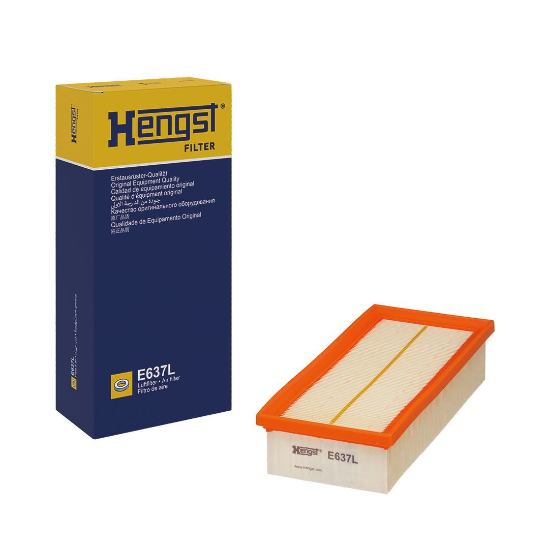 HENGST FILTER Luftfilter e637l Filterindsats 57mm for HONDA ROVER