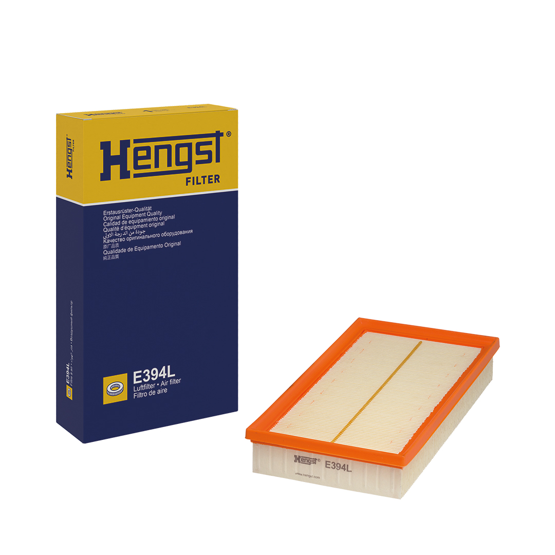 HENGST FILTER Luftfilter e394l Filterindsats 45mm for FORD