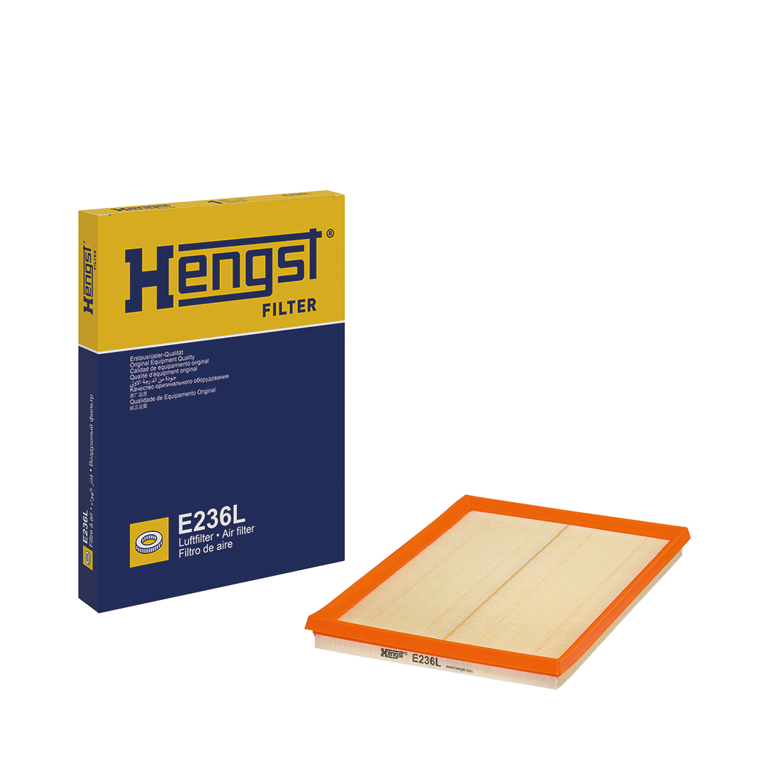 HENGST FILTER Luftfilter e236l Filterindsats 25mm for OPEL GENERAL MOTORS PEUGEOT