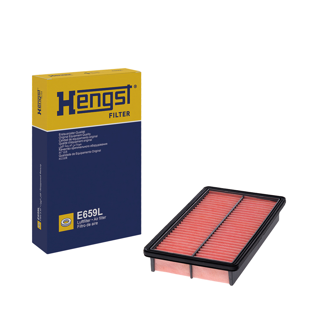 HENGST FILTER Luftfilter e659l Filterindsats 49mm for MAZDA