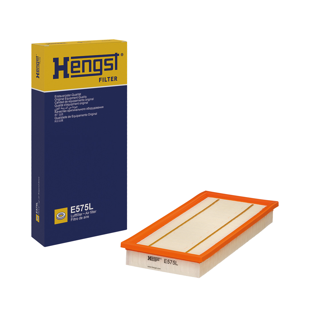 HENGST FILTER Luftfilter e575l Filterindsats 41mm for OPEL FIAT GENERAL MOTORS