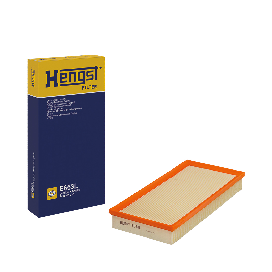 HENGST FILTER Luftfilter e653l Filterindsats 38mm for VOLVO MITSUBISHI