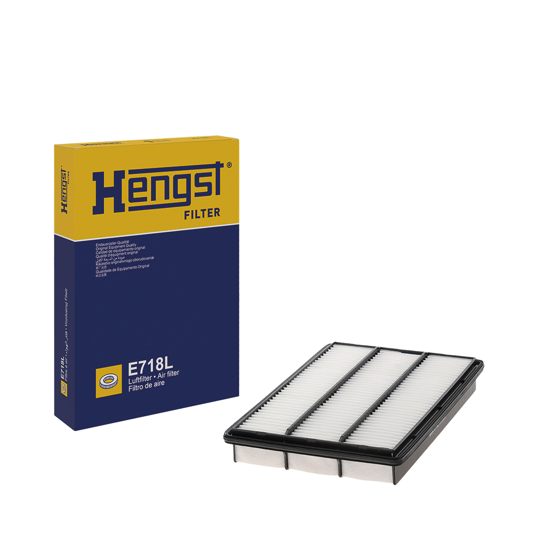 HENGST FILTER Luftfilter e718l Filterindsats 52mm for MITSUBISHI