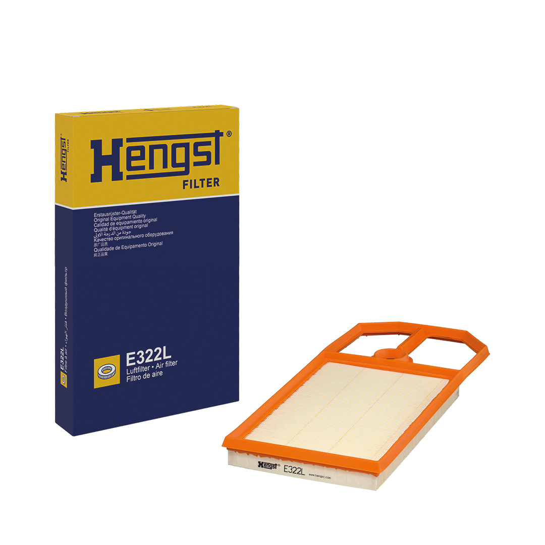 HENGST FILTER Luftfilter e322l Filterindsats 32mm for SEAT VAG