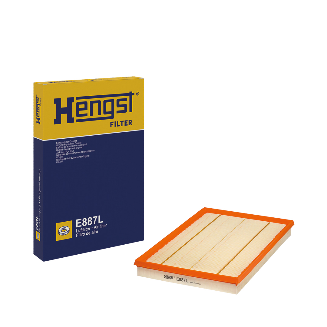 HENGST FILTER Luftfilter e887l Filterindsats 37mm for BMW