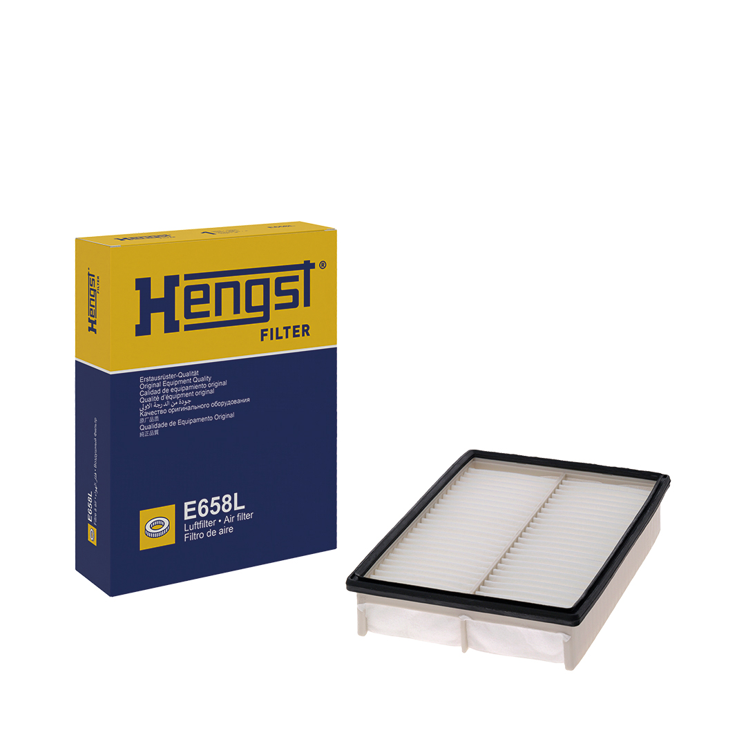 HENGST FILTER Luftfilter e658l Filterindsats 53mm for MAZDA