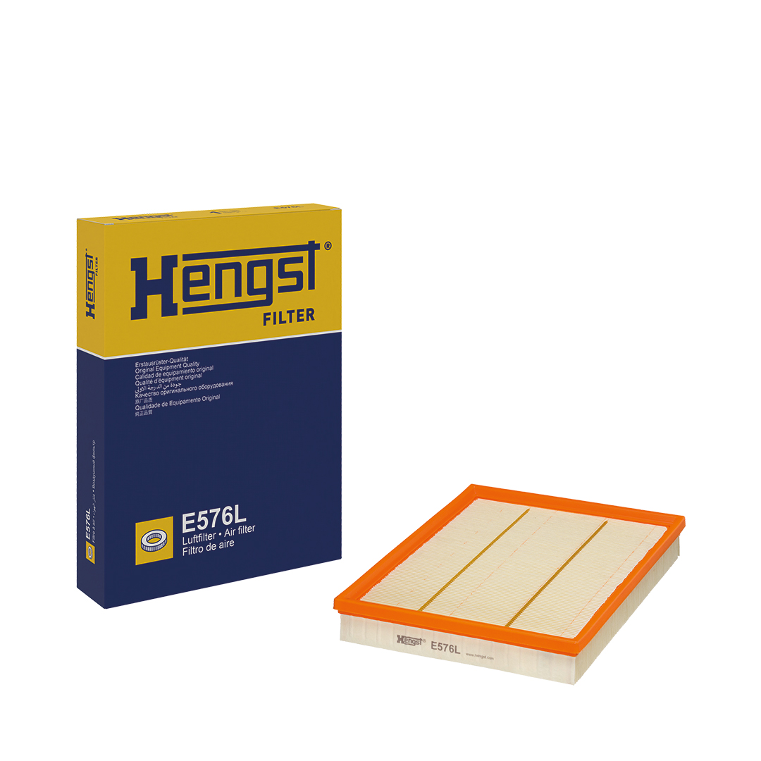 HENGST FILTER Luftfilter e576l Filterindsats 42mm for OPEL GENERAL MOTORS VAUXHALL