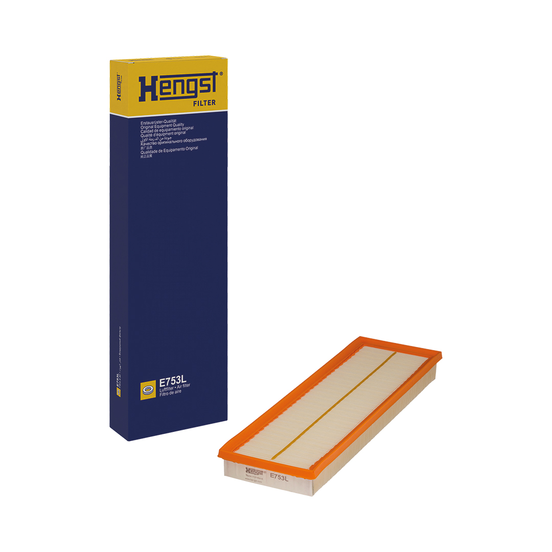 HENGST FILTER Luftfilter e753l Filterindsats 38mm for VAG