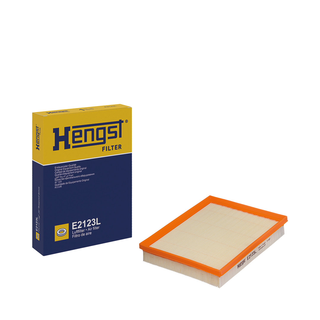 HENGST FILTER Luftfilter e2123l Filterindsats 41mm for OPEL