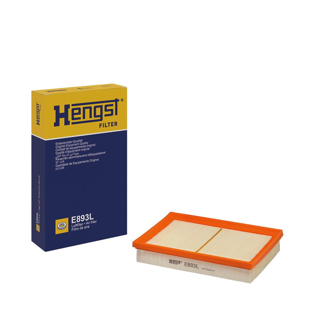 HENGST FILTER Luftfilter e893l Filterindsats 42mm for SUZUKI