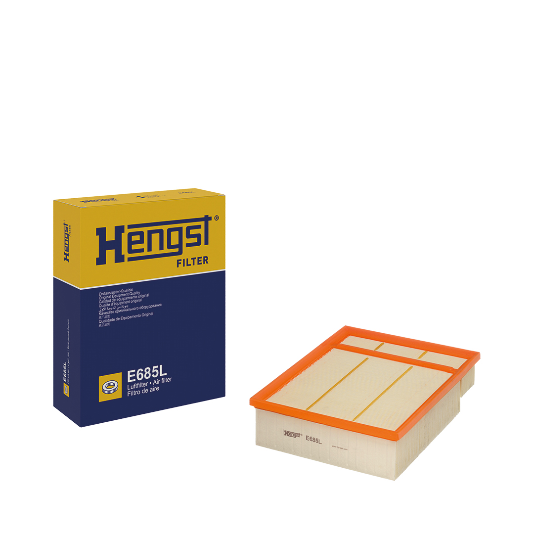 HENGST FILTER Luftfilter e685l Filterindsats 70mm for VAG