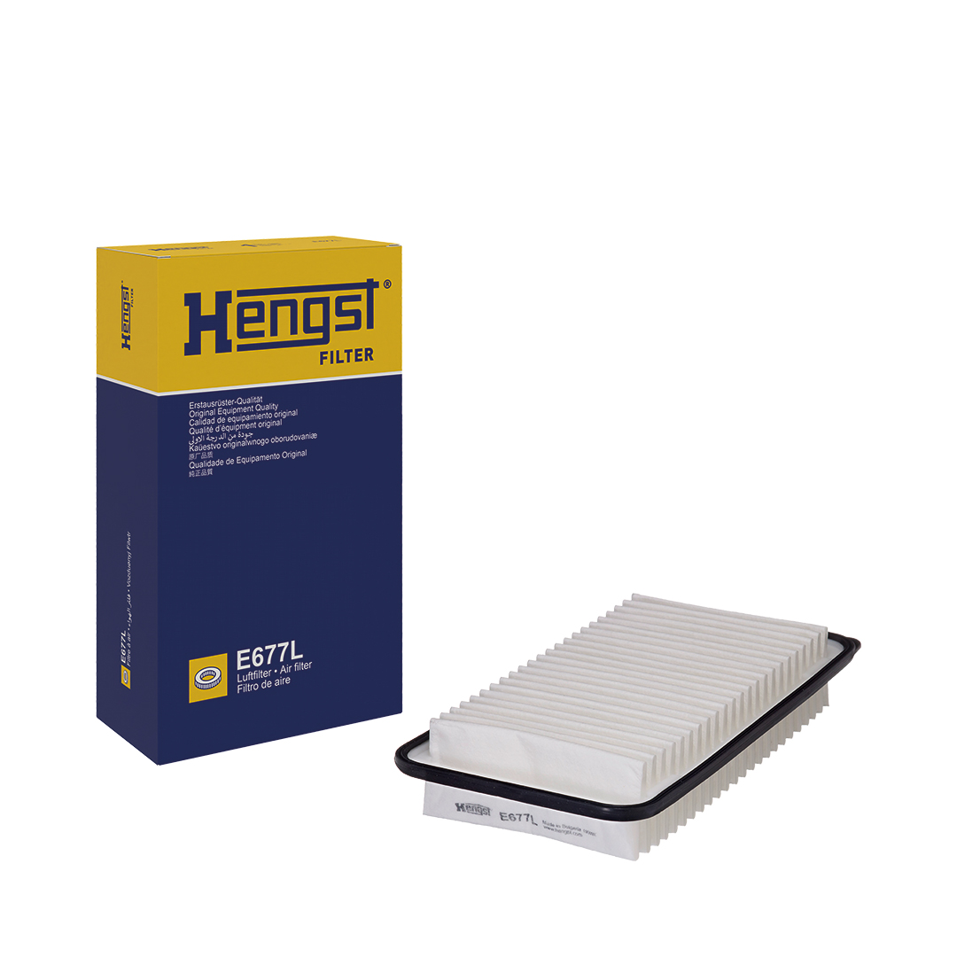 HENGST FILTER Luftfilter e677l Filterindsats 70mm for TOYOTA