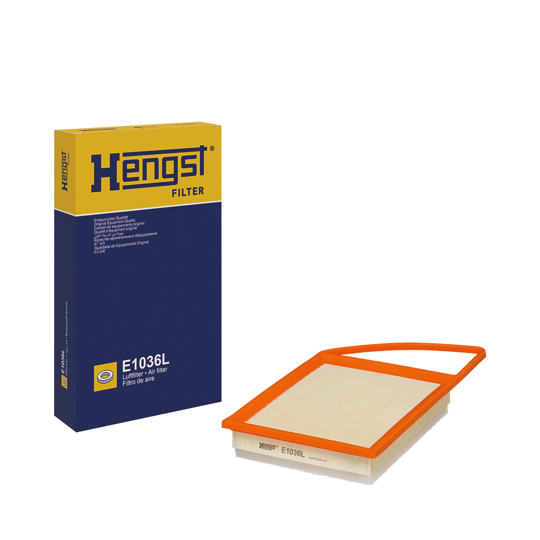 HENGST FILTER Luftfilter e1036l Filterindsats 57mm for PEUGEOT FIAT MITSUBISHI TOYOTA