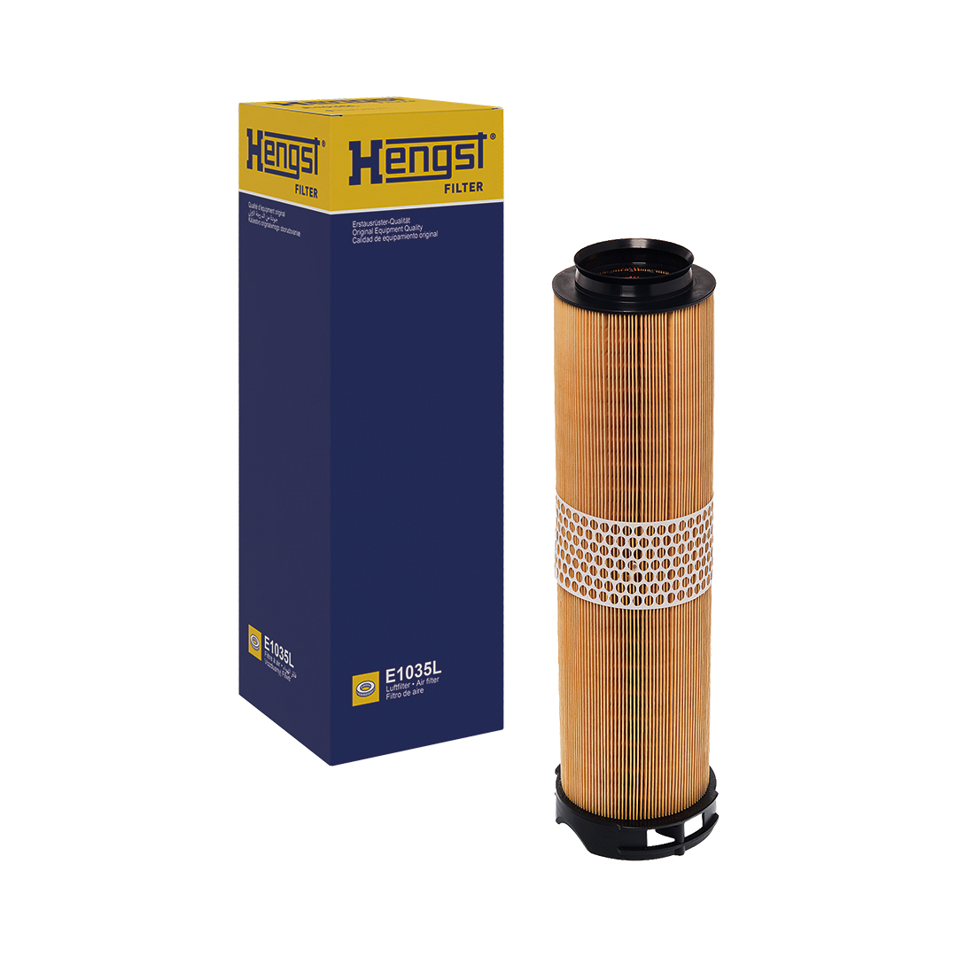 HENGST FILTER Luftfilter e1035l Filterindsats 335mm for MERCEDES-BENZ
