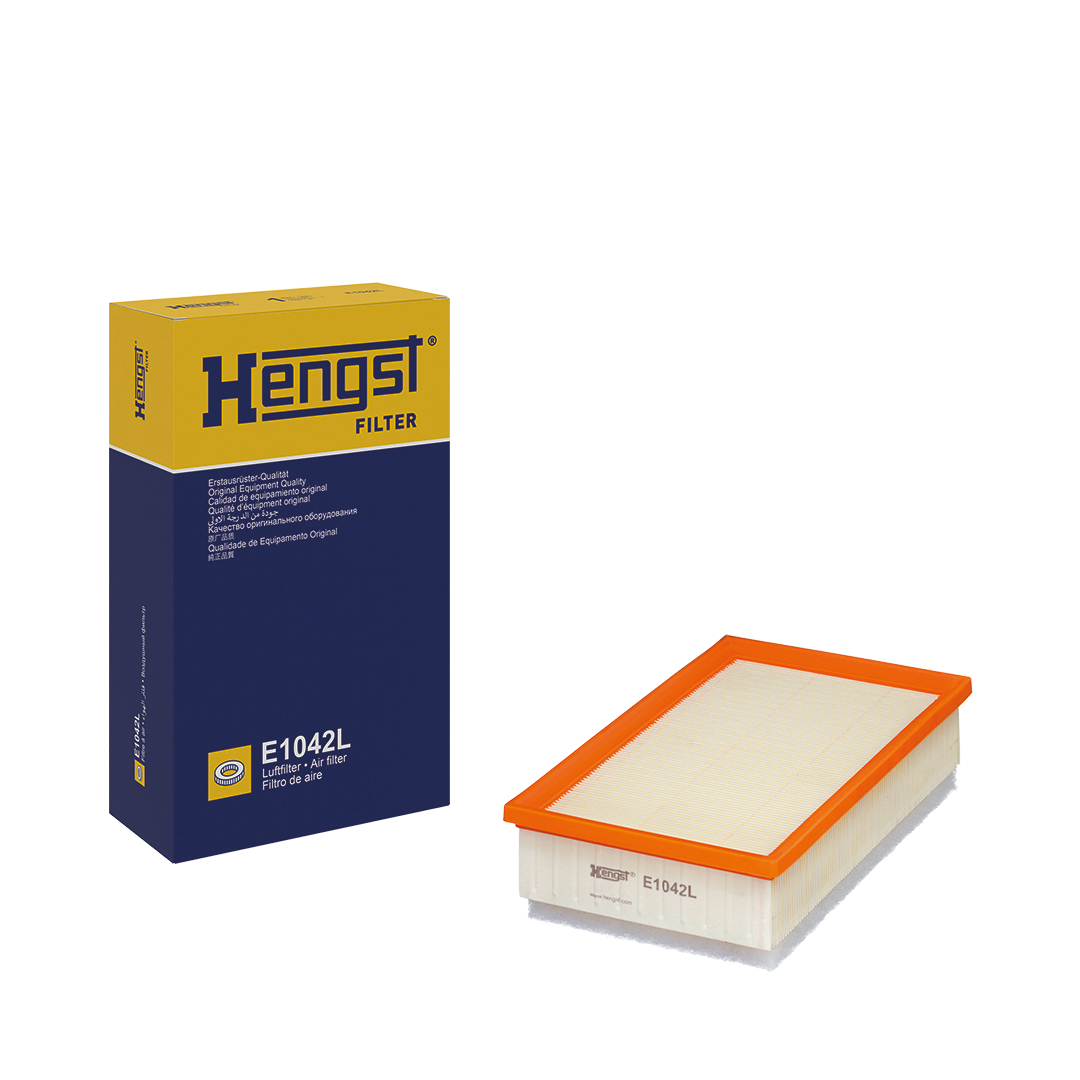 HENGST FILTER Luftfilter e1042l Filterindsats 70mm for PEUGEOT CITROËN